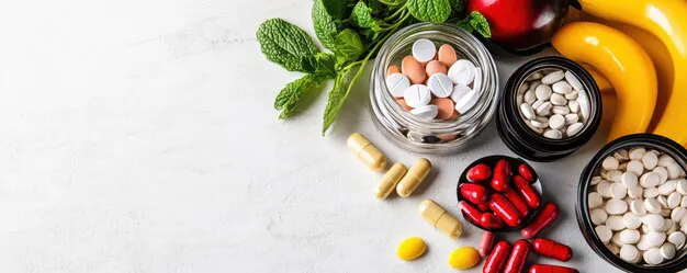 مجموعه‌ای از مکمل های غذایی ضروری شامل مولتی ویتامین و قرص زینک برای خرید آنلاین در تبریز