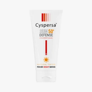 تیوپ کرم ضد آفتاب رنگی و روشن کننده سیسپرسا با SPF50 و پوشش طبیعی برای انواع پوست