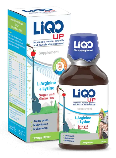شربت لیکو آپ، مکمل افزایش قد کودکان حاوی آرژنین، برای خرید آنلاین در تبریز