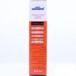 جدول ترکیبات و مواد تشکیل دهنده شربت مولتی سانستول شامل ویتامین های A, D, C, B