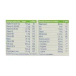 دول ترکیبات و مواد تشکیل دهنده قرص مولتی پلاس فور من اسپورت