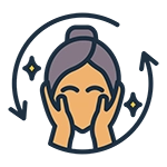 تصویر یک روتین پوستی شخصیسازی شده که توسط داروساز برای کاربر طراحی شده است