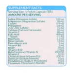 جدول ترکیبات و مواد تشکیل دهنده کپسول مولتی ویتامین آهسته رهش آقایان