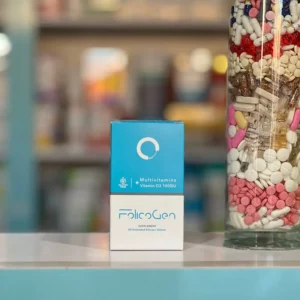 قرص فولیکوژن، مکمل کامل ضد ریزش مو و تقویت ناخن، خرید در تبریز