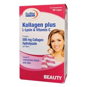 قرص کلاژن پلاس ال-لیزین و ویتامین C، مکمل کلاژن ساز قوی، خرید در تبریز