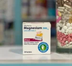 ساشه منیزیم 300 میلی گرم آپوویتال، مکمل پودری برای گرفتگی عضلات و خستگی، خرید در تبریز