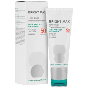 خرید کرم ضد آفتاب فیزیکال تن برایت برایت مکس اصل در داروخانه سودافارما تبریز