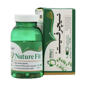 قوطی کپسول نیچرفیت برای کاهش وزن موجود در داروخانه آنلاین تبریز