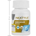 قرص کرومیوم 200 میکروگرم نکستایل، مکمل کنترل قند خون و کاهش اشتها، خرید در تبریز