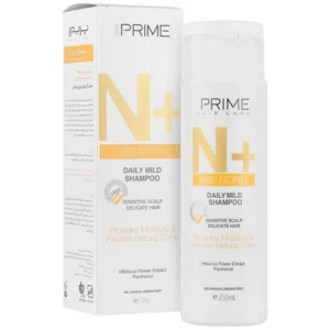 ترکیبات شامپو N+ پریم شامل عصاره چای ترش و مواد رطوبت‌رسان