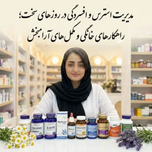 معرفی بهترین مکمل های آرامبخش و ضد افسردگی گیاهی (نورم لایف، باریج، یوروویتال) در داروخانه سودافارما تبریز